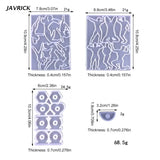 4Pcs Straw Topper Resin Mold Pole Dancer Craft DIY Epoxy Casting Mould