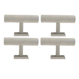 4Pcs Velvet Bangle Watch Bracelet Jewelry Stand Holder