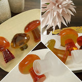 4Pcs Big Mushroom Silicone Moulds for Epoxy Resin Crafting