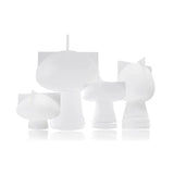 4Pcs Big Mushroom Silicone Moulds for Epoxy Resin Crafting
