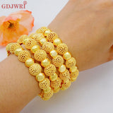 4Pcs/lot Dubai Bangles Wedding Indian Bracelet For Women African Charm