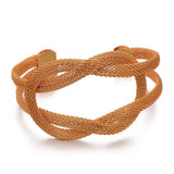 4Pcs/lot Women's Dubai Bride Wedding Cuff Bracelet Africa Bangles Jewelry