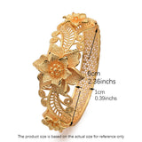 4Pcs Bracelet Dubai Bangles Ethiopian Bangles African Jewelry Arab