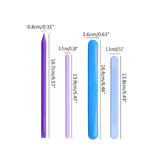 4Pack Reusable Stirrer Rod DIY Craft Defoaming Bar Resin Sticks Paint
