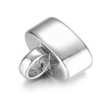 4 Stainless Steel End Beads Loop 13*6mm DIY Jewelry Making Accessories