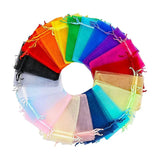 Drawstring Organza Bags Jewelry Packaging Favors Cake Pouches
