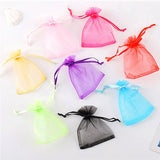 Drawstring Organza Bags Jewelry Packaging Favors Cake Pouches