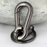 Sturdy Carabiner Key Chain Polished Spring Business Waist Key Chain