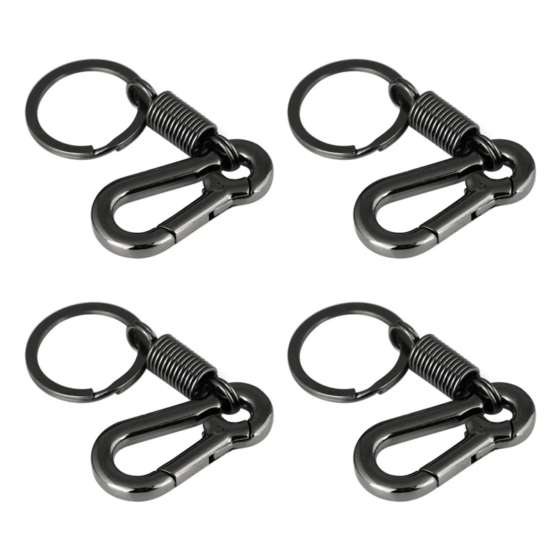 Sturdy Carabiner Key Chain Polished Spring Business Waist Key Chain