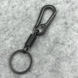 Sturdy Carabiner Key Chain Polished Spring Business Waist Key Chain