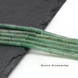 4X13mm Agates Aventurine Stone Spacer Beads 15''