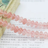 Watermelon Tourmaline Abacus Beads 4X6mm 5X8mm
