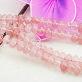 Watermelon Tourmaline Abacus Beads 4X6mm 5X8mm