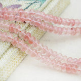 Watermelon Tourmaline Abacus Beads 4X6mm 5X8mm