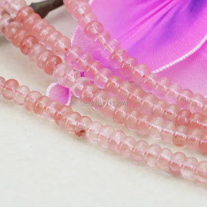 Watermelon Tourmaline Abacus Beads 4X6mm 5X8mm