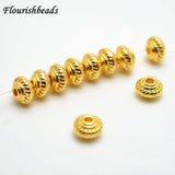 Silver Metal Rondelle Spacer Loose Beads 200pc/lot