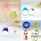 DIY Ring Epoxy Silicone Mold for Resin Casting Craft Tool