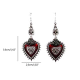 Gothic Halloween Eye Heart Pendant Jewelry