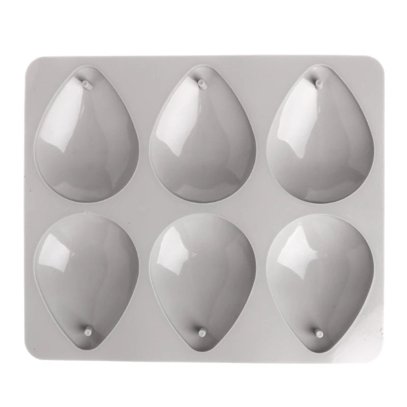 Waterdrops Soap Wax Plaster Making Silicone Mold
