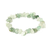 4XBE Crystal Bracelet Natural Stone Beads Jewelry Amethyst Aquamarine Wristband