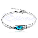 Clear Crystal Bracelets for Women Dainty Jewelry