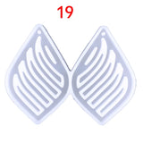 4XBE Earring Resin Mold Jewelry Casting Silicone Pendant Mould