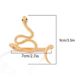 Gold/Silver Snake Spiral Bracelet Armband Jewelry Gift Men Women