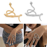 Gold/Silver Snake Spiral Bracelet Armband Jewelry Gift Men Women