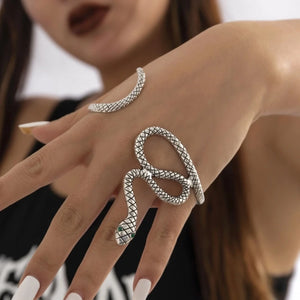 Gold/Silver Snake Spiral Bracelet Armband Jewelry Gift Men Women