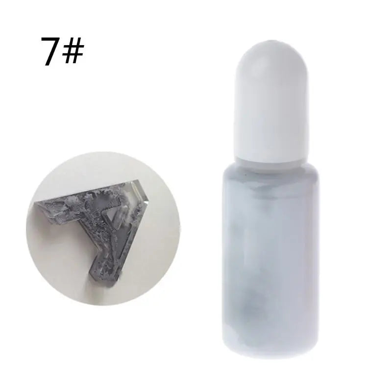 4XBE Macaroon Coral Effect Art Ink for Resin Mold Jewelry Making