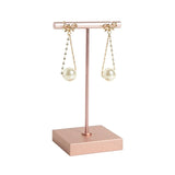 Metal Jewelry Organizer T-Shape Earrings Display Stand