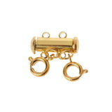 4XBE Strand Clasps Lobster Clasp Layered Necklace Magnetic Tube Lock