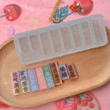 Silicone Quicksand Keychain Mold for DIY Pendant