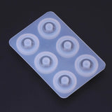 Silicone Epoxy Mold Beads Round Rhombus Pendant Handsize Mold Craft DIY Tool