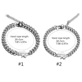 Ukraine Map Inscription Bracelet Charm Pendant Chain Bracelet
