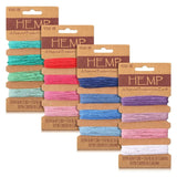 4XBF 1mm 16 Colors Waxed Hemp Cord - Jewelry Making Twine