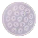 4XBF 3D Gems Fondant Molds Keychain Pendants Resin Molds Silicone Jewelry