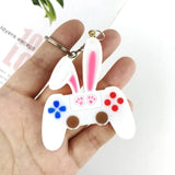 Silicone Epoxy Mold for DIY Rabbit Earrings & Keychain Pendant Crafting