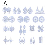 Diy Moon Star Earrings Mold for Jewelry Making