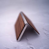 4XBF Natural Wood Business Card Holder Pocket Slim for CASE