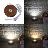 Wood LED Light Display Base for Resin Art