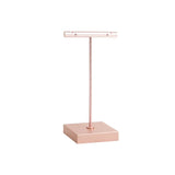 4XBF Jewelry Display T Bar Earrings Stand Metal Ring Holder Organizer