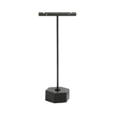 4XBF Jewelry Display T Bar Earrings Stand Metal Ring Holder Organizer