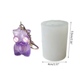 4XBF Resin Mold DIY Crafts Pendant Silicone Mould Glossy Body Mold