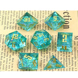 4XBF Dice Box & Storage Silicone Molds Set with Syringe for Craft