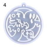 Christmas Tree Keychain Silicone Mold DIY Jewelry Resin Crafting Molds