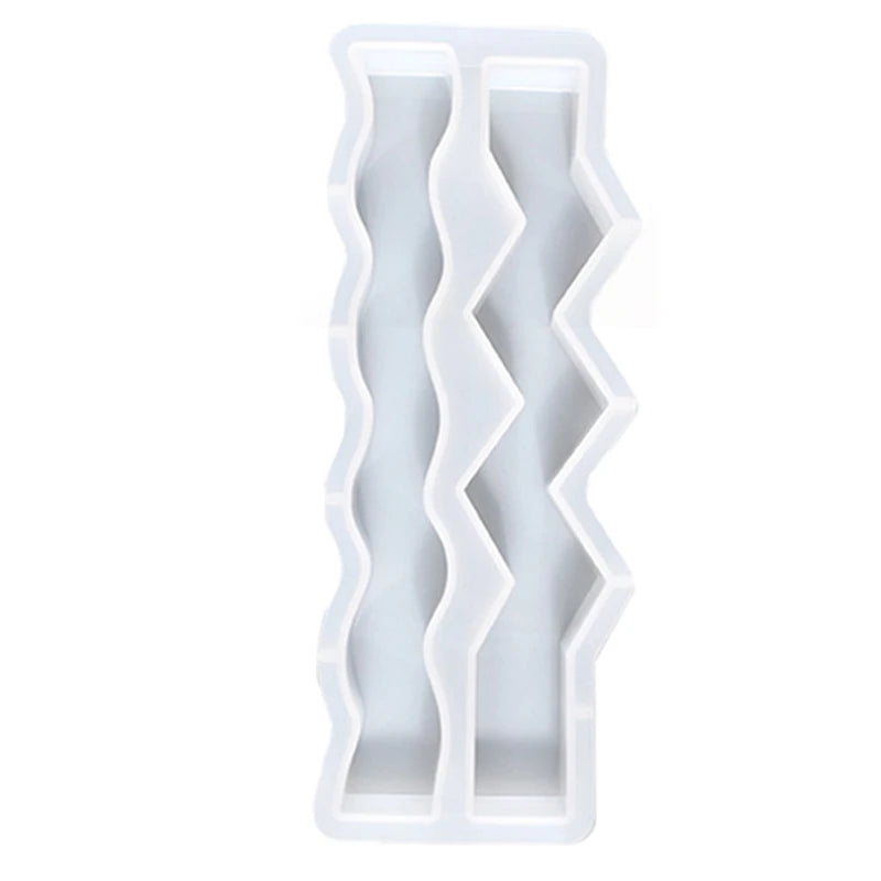4XBF Strip Candle Silicone Mold Epoxy Resin DIY Jewelry Making Tools