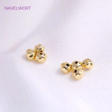 4mm 18K Brass Spacer Beads High Small Star Loose Beads
