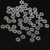 500pcs Tibetan Silver Tiny Daisy Spacer Beads for DIY Jewelry
