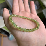 Natural Peridot Stone Bracelet - Gemstone Jewelry Bracelet